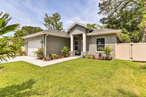 St Pete Escape with Patio and Yard 6 Mi to Beach