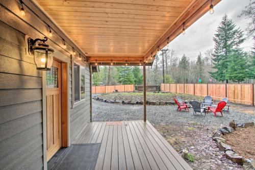 . Secluded Ashford Getaway w/ Fire Pit + Grill!
