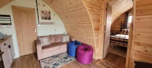 Achmeney Glamping Pod Larger than Average Pod