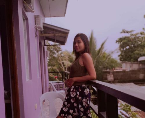 Terraza/balcón, Purple Guesthouse in Nasugbu