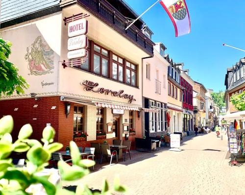 Hotel zur Loreley Garni Mit großem Fahrradraum in Sankt Goar, Deutschland