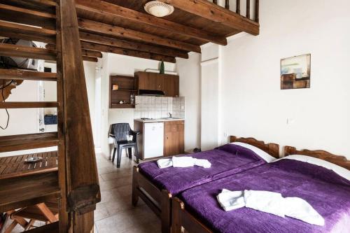 Despina Studios 4 beds with loft and kitchenette # 8