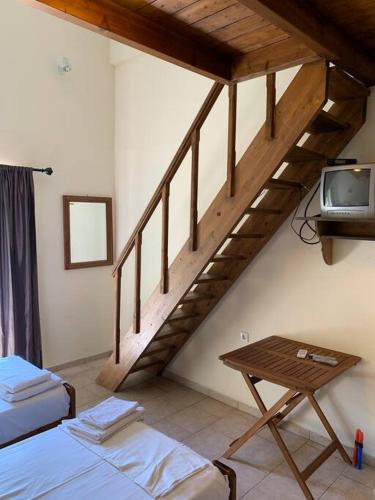 Despina Studios 4 beds with loft and kitchenette # 8