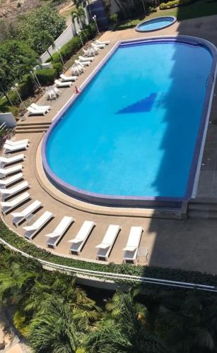 Swimming pool, Apartamento con vista al mar in Maiquetía