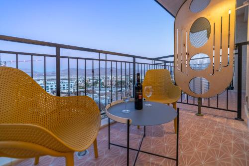 Ban công/sân hiên, Stay Eilat in Trung tâm thành phố Eilat