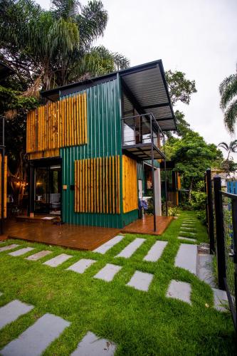 Bejárat, Casa Natu Ilhabela Portinho in Praia da Feiticeira