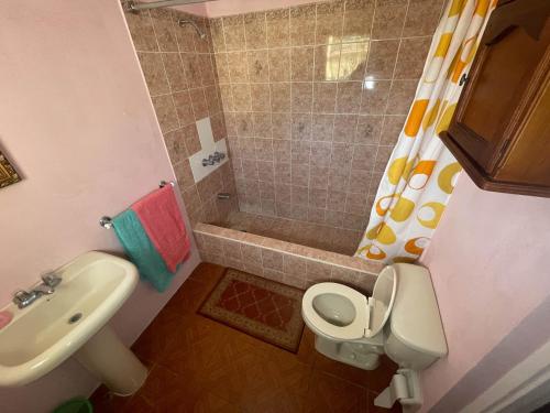 Bathroom, Little Shaw park guest house in Ocho Rios