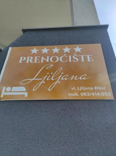 Prenoćište Ljiljana 2 (Prenociste Ljiljana 2) in Лівно