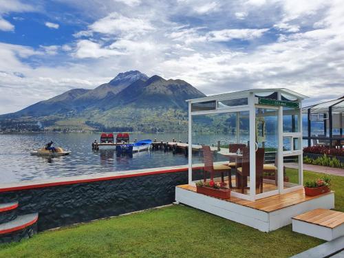 Vista exterior, Puertolago Country Inn & Resort in Otavalo