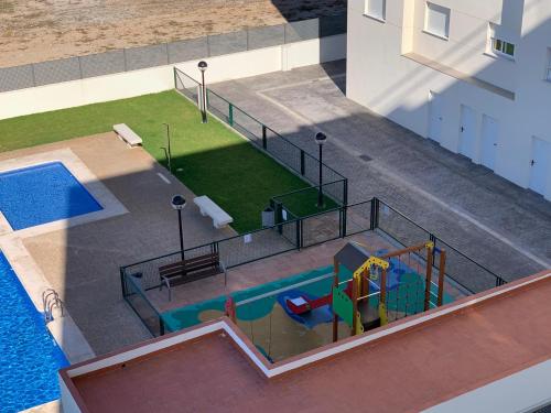  Beautiful apartment with pool near the beach in Oliva