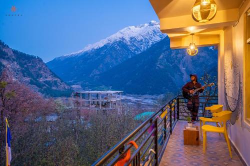 A környék, Zostel Sangla in Sangla