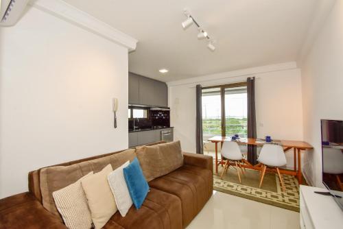 共用Lounge/電視區, Beiramar Sul, apartamento completo em localizacao estrategica, facil acesso para as Praias e Centro  in 喬瑟曼德斯