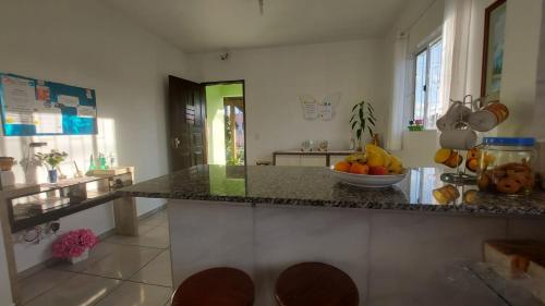 ห้องครัว, Pousada Decarli Executiva Aeroporto Florianópolis (Pousada Decarli Executiva Aeroporto Florianopolis) near สนามบินนานาชาติเอร์ซิลิโอ ลูซ