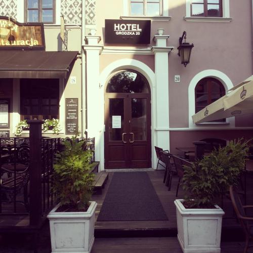 Bejárat, Hotel Grodzka 20 in Lublin