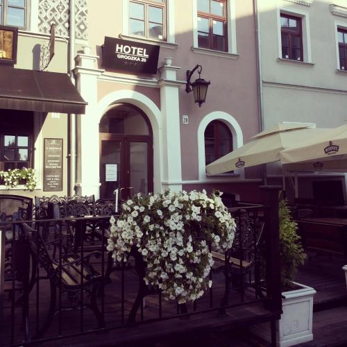 Bejárat, Hotel Grodzka 20 in Lublin