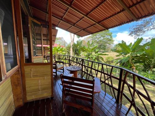 ระเบียง/ชานเรือน, Hacienda Rio Oro in โอซาเพนินซูลา