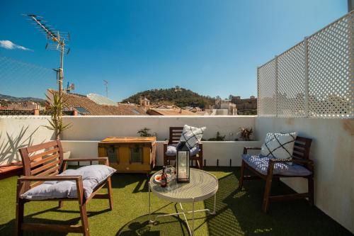 **** Luxury Terrace & Views Penthouse Málaga 