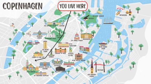 Perfect Apartment for Friends & Families in central Copenhagen - image 12