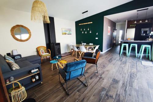 Belle maison de vacances entre plage et marais - 7 pers gîte à louer Brem-sur-Mer