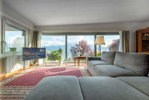 Rooms in Splendid Apartment with Parking-Stunning Lake View gîte à louer Saint-Gingolph