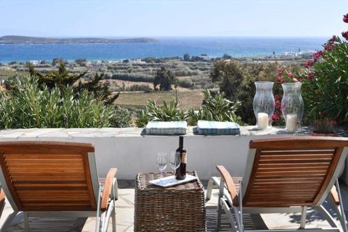 Villa Blue & White at Golden Beach gîte à louer Chrysi-Akti