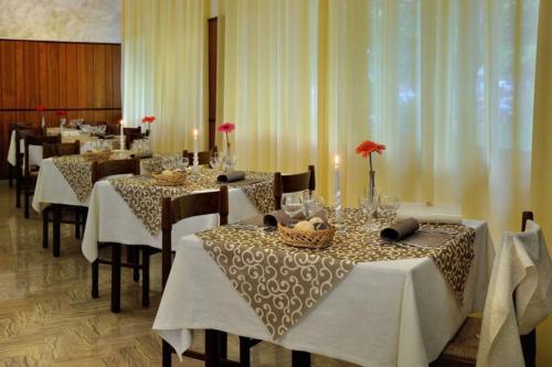 餐廳, Hotel & Ristorante EUROPA in 塞尼奧河畔帕拉佐洛