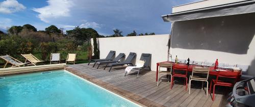 Villa Nananthée T5 de luxe,4-8 pers, piscine privée chauffée 4