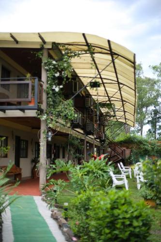 Dārzs, Apart Hotel Las Violetas in Garupá