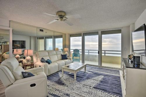 Daytona Beach Shores Condo with Balcony, Views!