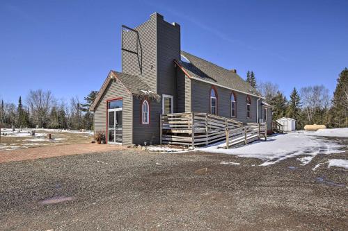 Renovated 1940s Church Along Namekagon River! - Seeley