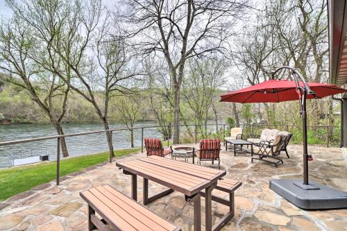 White River Fishing Escape with Deck and Patio!