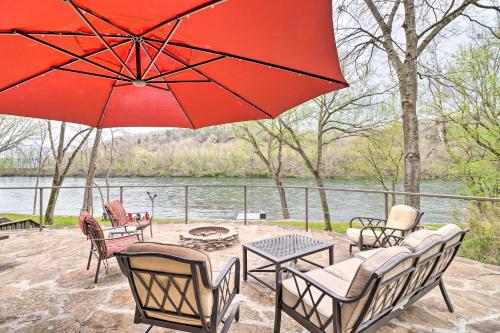 White River Fishing Escape with Deck and Patio!