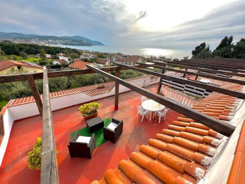VILLA AGROPOLI CON TERRAZZA VISTA MARE gîte à louer Torchiara