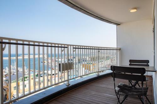 balcon/terrasse, Winners Hotel in Gangneung-si