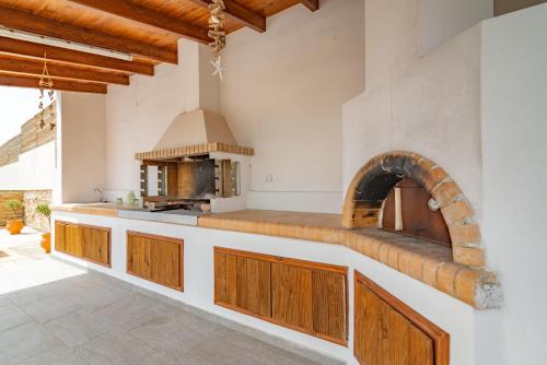 Kitchen, Villa Thalasena in Episkopi