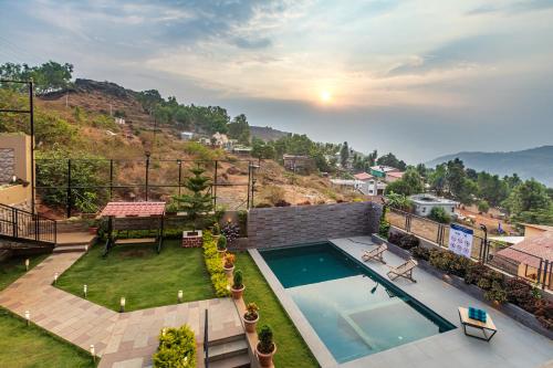 SaffronStays Cinco Elementos, Panchgani - stunning valley view pool villa
