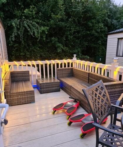 Seaside Caravan Haven Thorpe Park gîte à louer Tetney