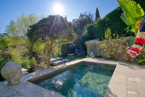 Comme une maison golf de Saint Tropez 3 pièces avec piscine et jardin - Location saisonnière - Sainte-Maxime