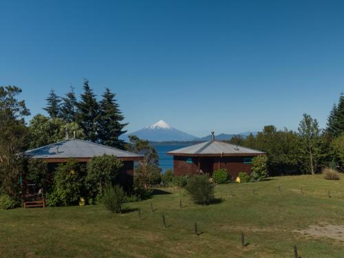 grădină, Bordemundo B&B y Cabanas in Puerto Varas Waterfront