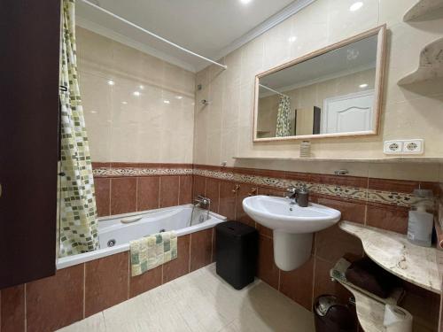 浴室, Aires de Regla, Apartamentos Living Sur in 奇皮奧納市中心