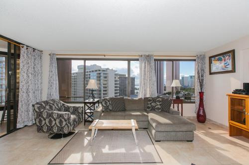 Two Bedroom Discovery Bay High Rise Condos with Lanai & Gorgeous Views