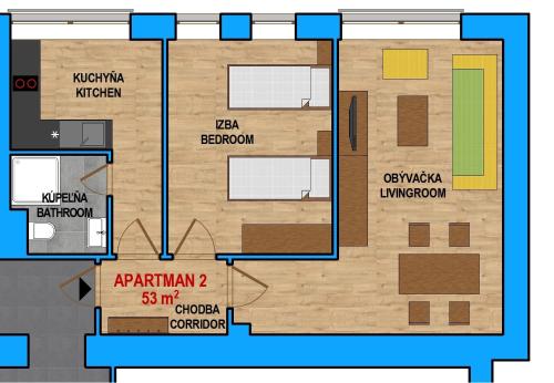 Apartmány Podkova