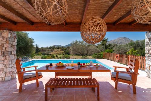  Olive Private Villa Swimming Pool 5 BDR Rhodes Kolymbia in Kolymbia
