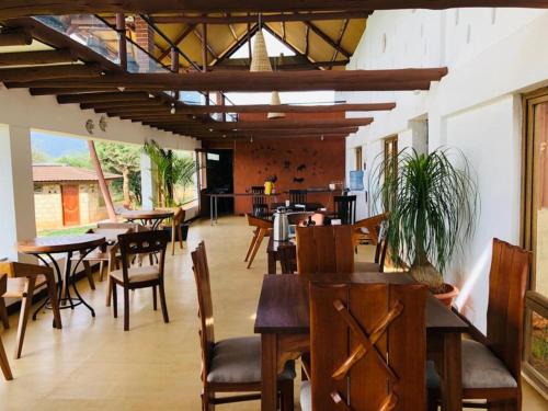 Étterem, Oldonyo Orok Lodge in Amboseli Nemzeti Park