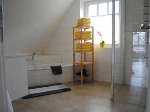 Duş, Ferienhaus Rathje an der Schlei in Fahrdorf in Fahrdorf