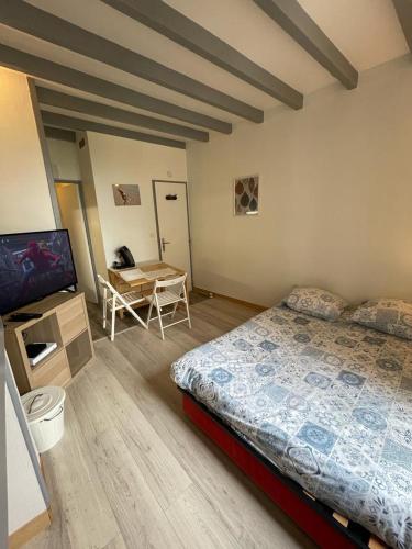 Le cosy- calme, idéale couple, business, longs séjours( WIFI, Netflix, stationnement public gratuit) - Location saisonnière - Niort