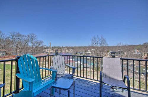 Hilltop Osage Beach Home with Deck and Fire Pit!