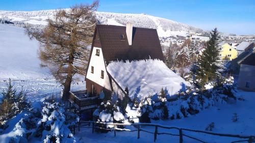 A szálláshely kívülről, Chata Helena in Vejprty