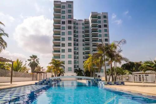 Apartamento con balcon y vista al mar en Coveñas