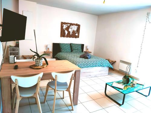 Guestroom, • Superbe appartement 2 a 4 personnes de 33m² en rez-de-chaussee • in Avenue de Fronton
